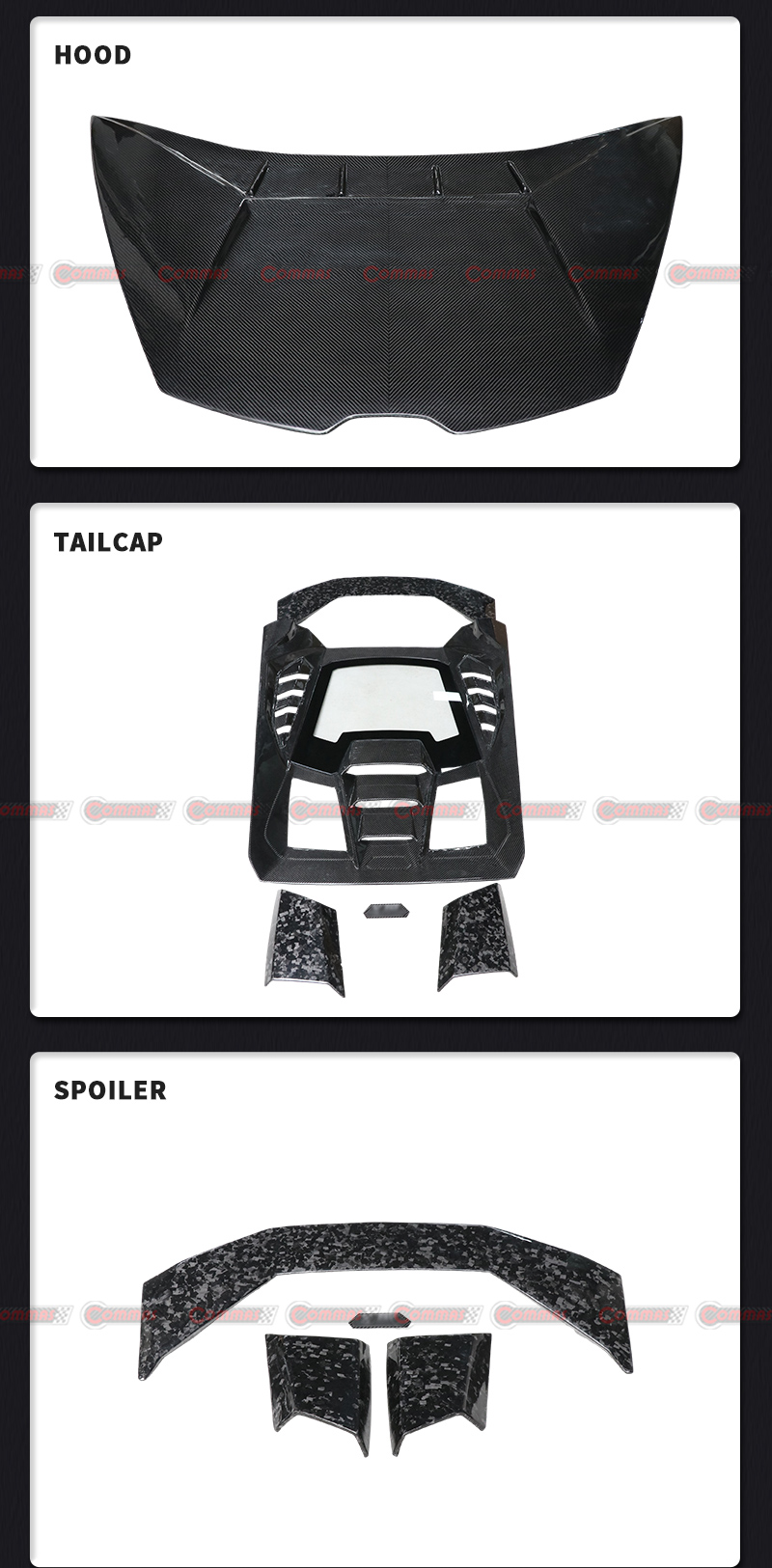 Kit carrozzeria Tecnica per Lambroghini Huracan