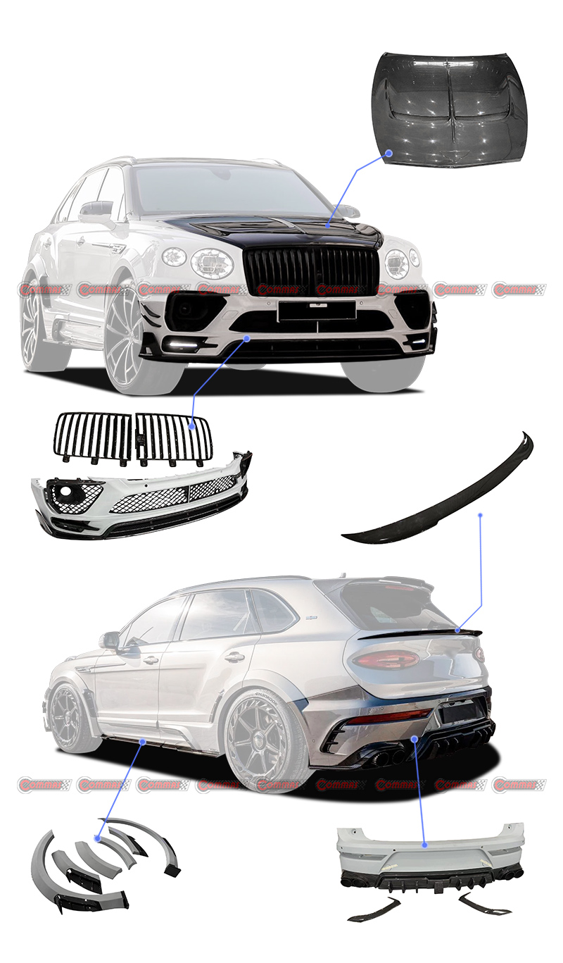 kit corpo mansory piegato bentayga