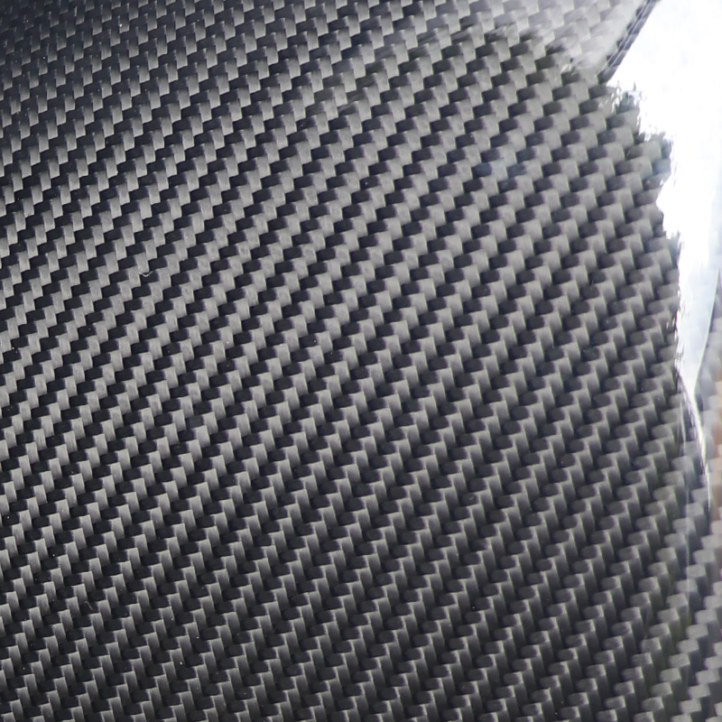 Fibra di carbonio ad alta lucentezza