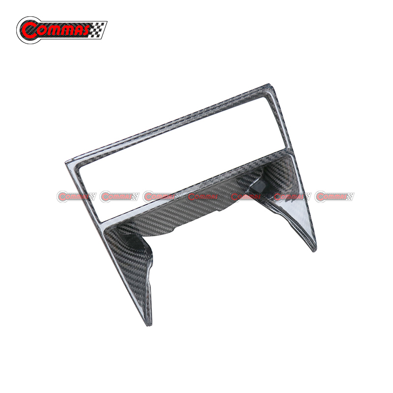 Copri console centrale Lamborghini Gallardo in fibra di carbonio