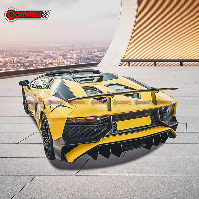 Ala spoiler posteriore a doppio ponte stile Lp750 per Lamborghini Aventador Lp700 Lp720