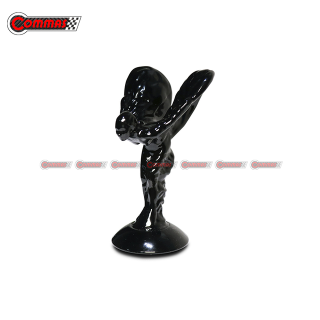 Universal K9 Obsidian Black Spirit of Ecstasy per Rolls Royce Ghost Phantom Wraith Cullinan