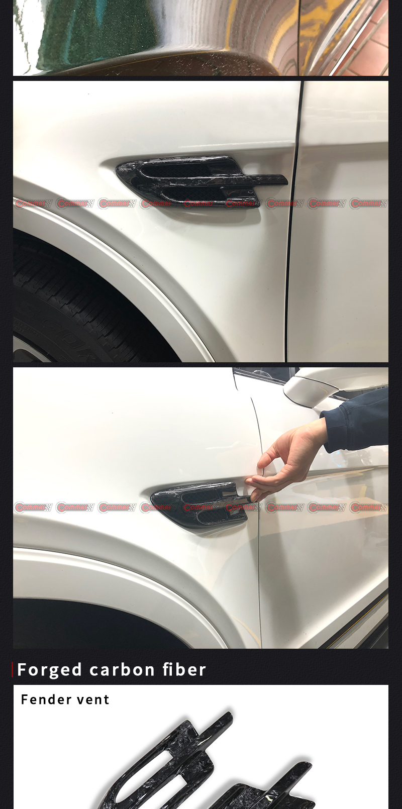 Bentayga Finiture parafango presa d'aria laterale