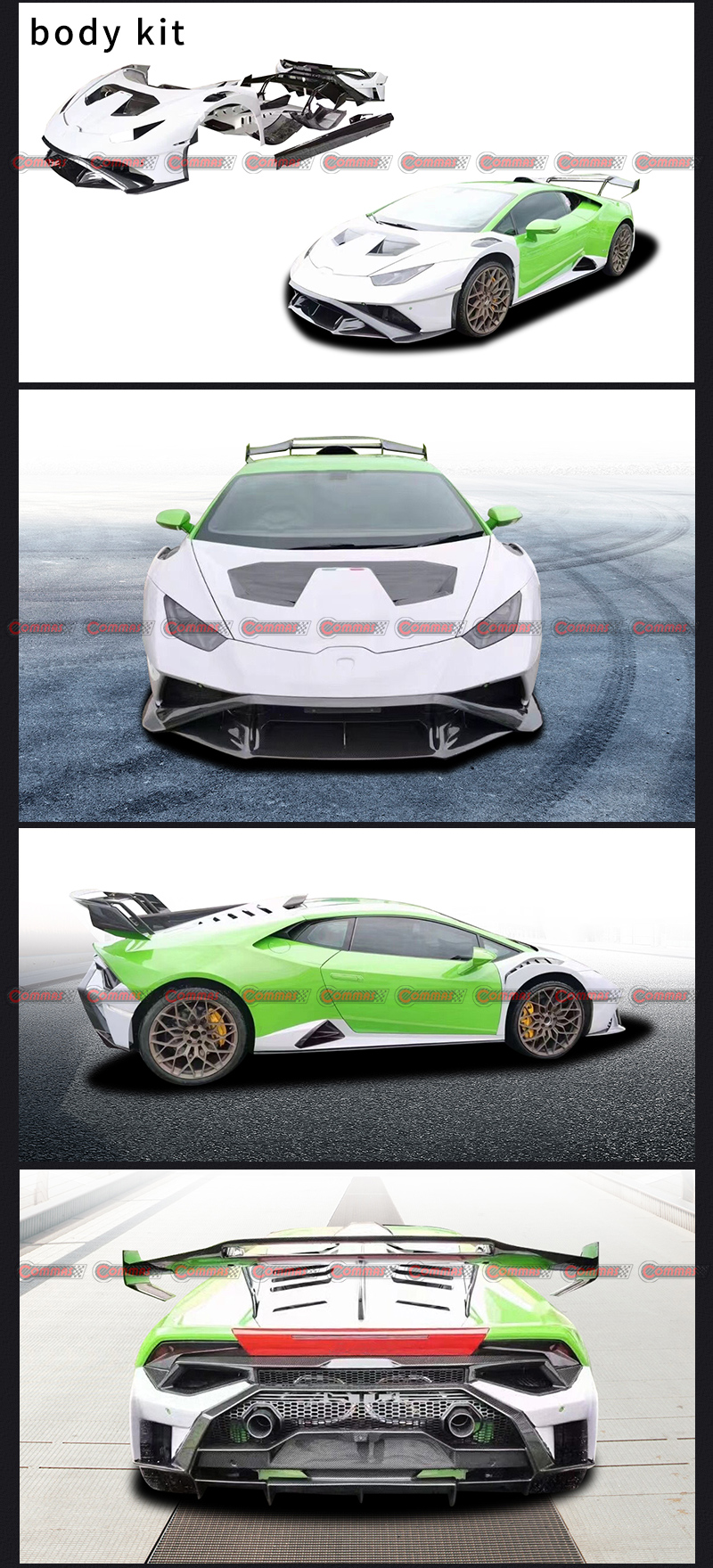 kit carrozzeria sto lambroghini huracan