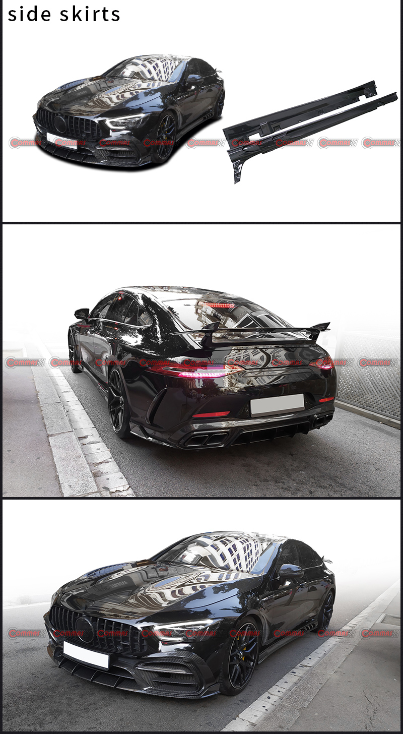 minigonne laterali stile topcar mercedes benz amg gt