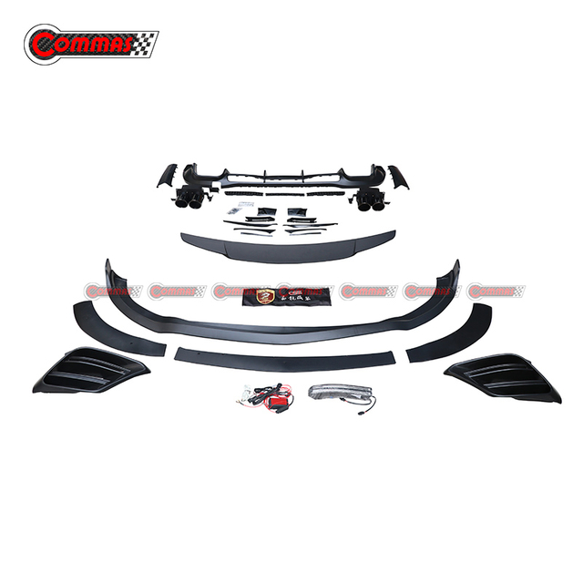 Kit corpo in fibra PP stile Brabus per Mercedes Benz Classe S W223