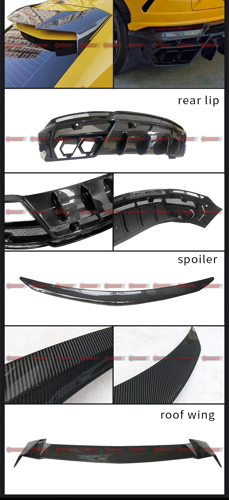 Kit carrozzeria stile Lamborghini Urus Mansory