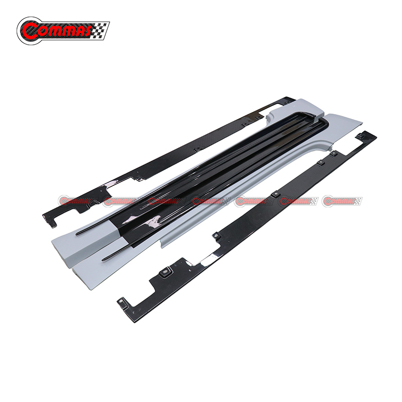 Minigonne laterali Rolls Royce Wraith Dry in fibra di carbonio