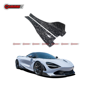 Minigonne laterali in fibra di carbonio forgiato Vorsteiner per Mclaren 720S