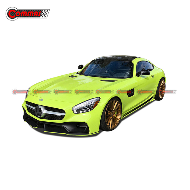 Kit corpo in fibra di carbonio stile Wald per Mercedes Benz AMG GT GTS