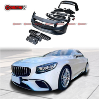 Kit corpo in fibra di carbonio stile Amg per Mercedes Benz Classe S Coupé S63