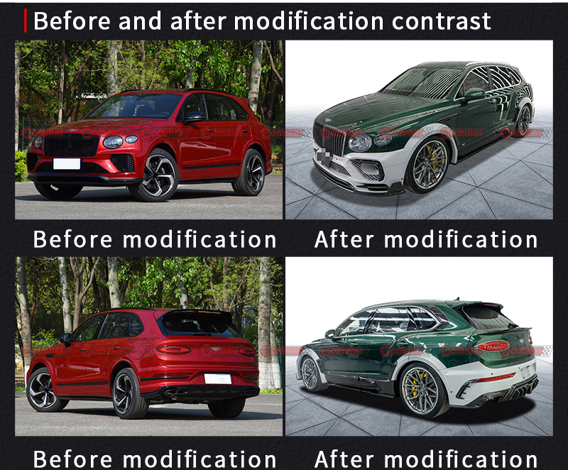 kit corpo mansory piegato bentayga