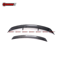 Doppio spoiler posteriore in fibra di carbonio stile Mansory per Bentley GT Continental 2012-2015