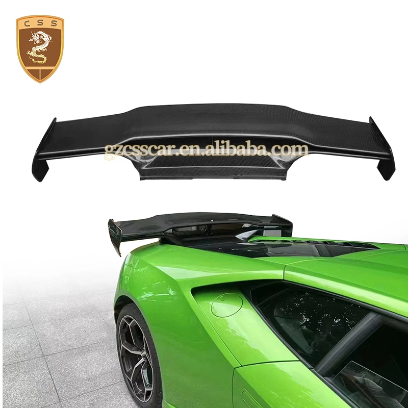 Per Lamborghini Huracan EVO LP610 Spoiler posteriore in fibra di carbonio stile Vorsteiner