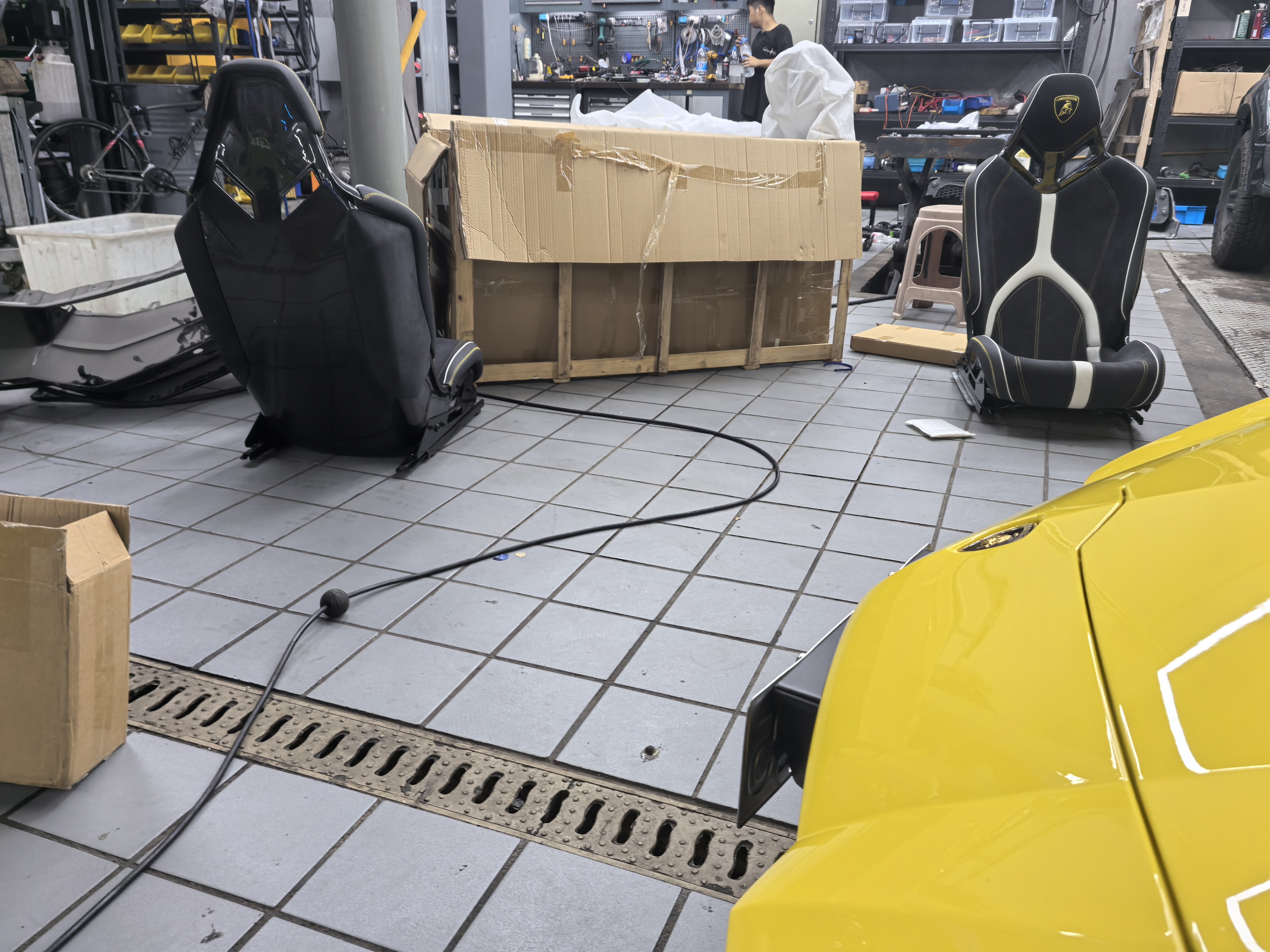 Sella Lambroghini Aventador SVJ 