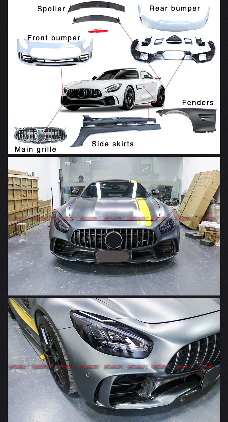 bodykit stile gtr per amg gt