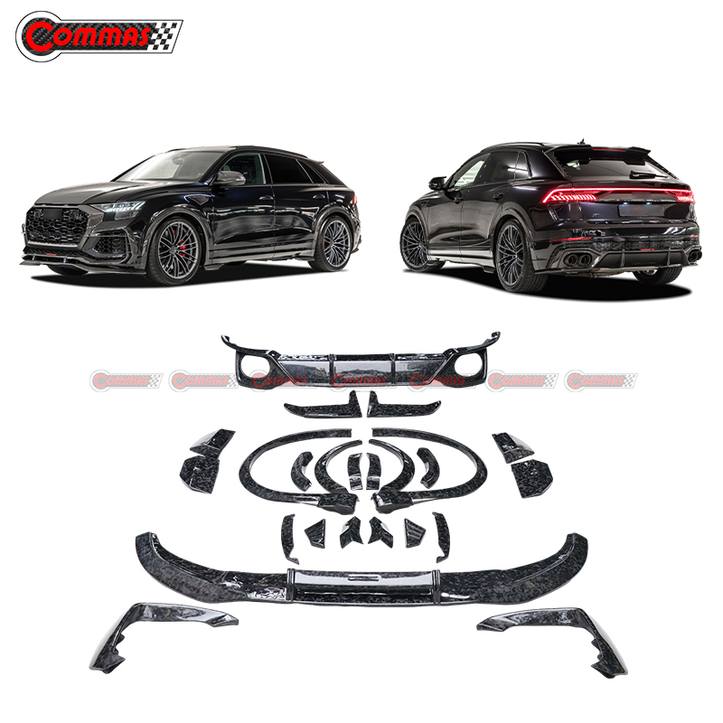 Kit carrozzeria Audi RSQ8 in fibra di carbonio a secco