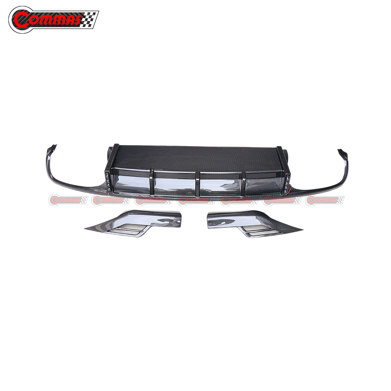 Labbro del diffusore posteriore in fibra di carbonio a secco Bentley Bentayga Larte Style