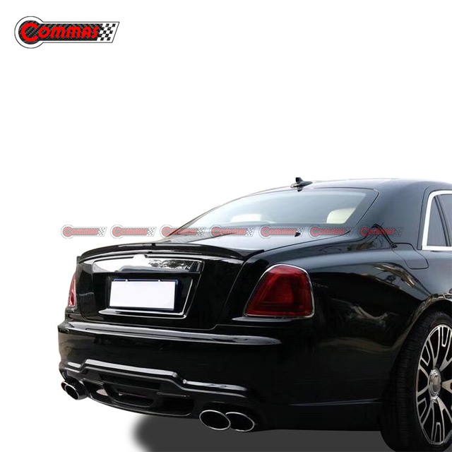 Spoiler posteriore Ducklid Wald in fibra di carbonio 3K per Rolls Royce Ghost