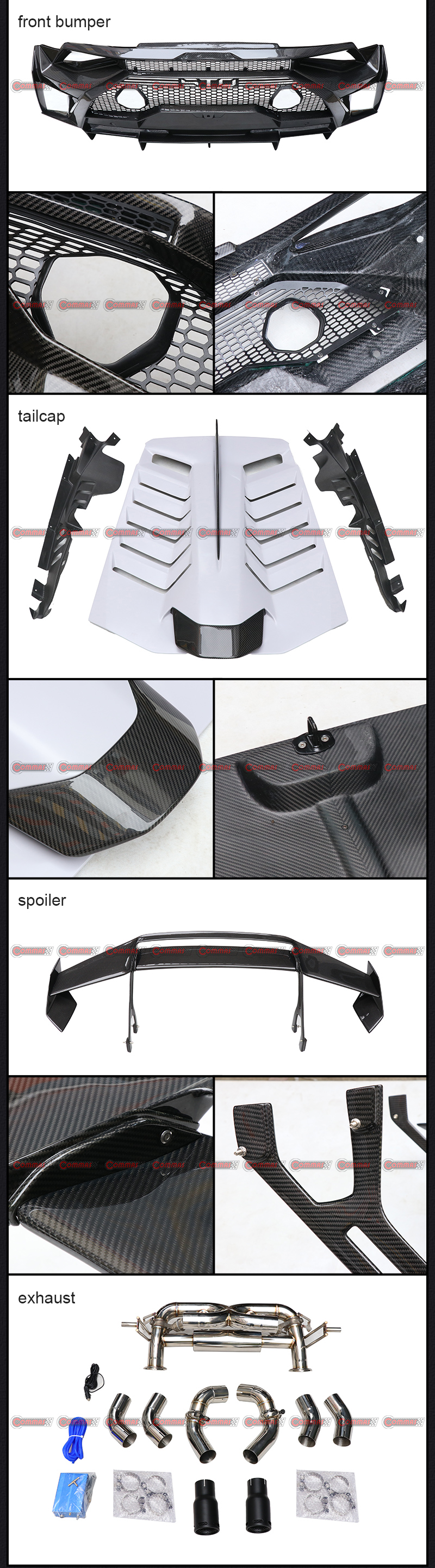 kit carrozzeria sto lambroghini huracan