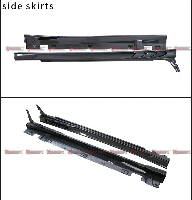 minigonne laterali stile topcar mercedes benz amg gt