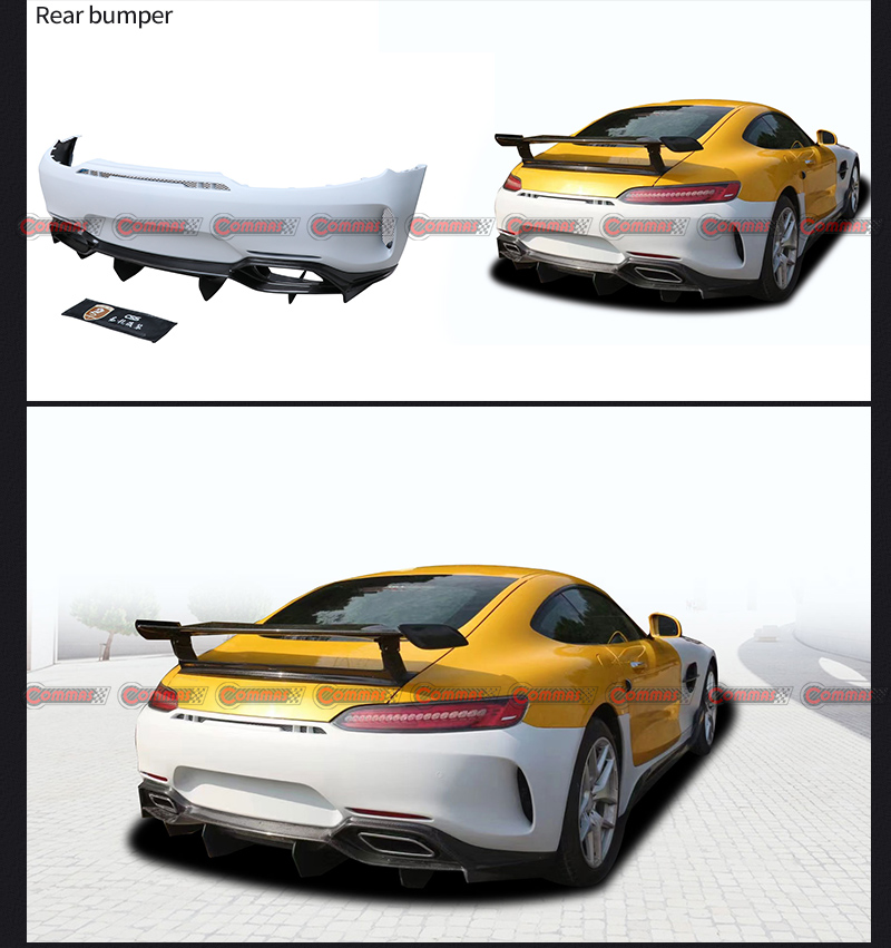 Imp paraurti posteriore mercedes benz amg gt