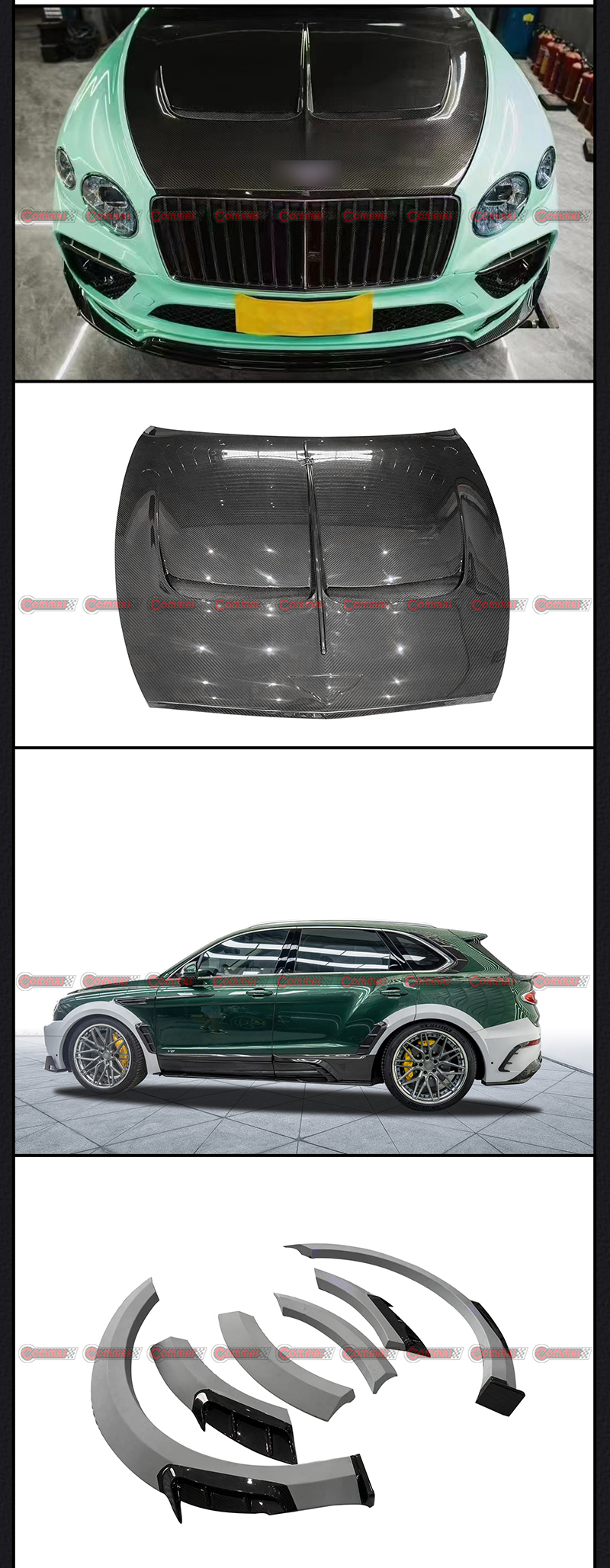 kit corpo mansory piegato bentayga