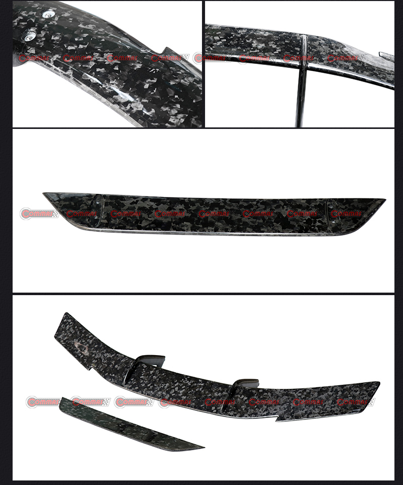 Ala posteriore Lamborghini Huracan Lp610 in fibra di carbonio a secco