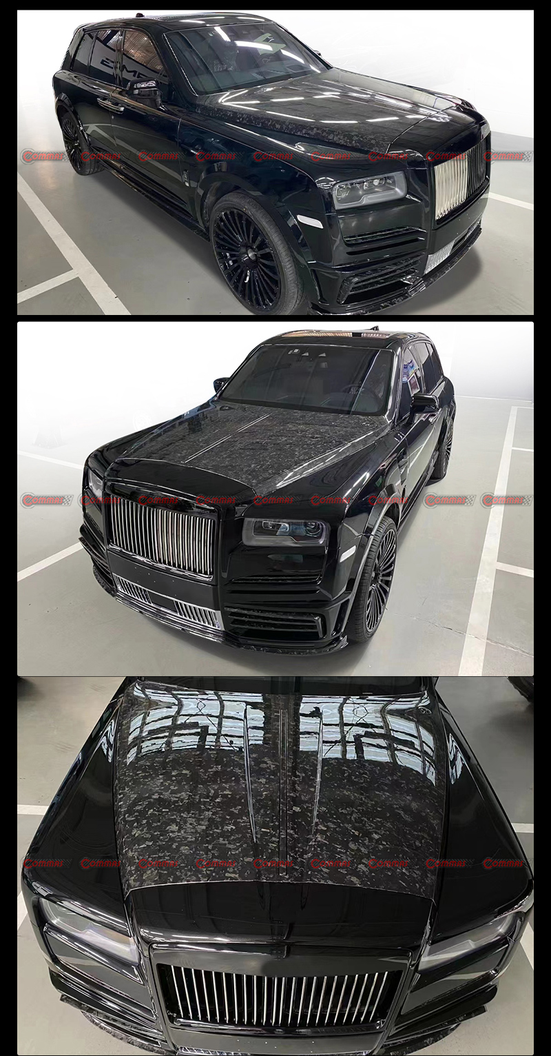 copertura motore Rolls Royce Cullinan Mansory