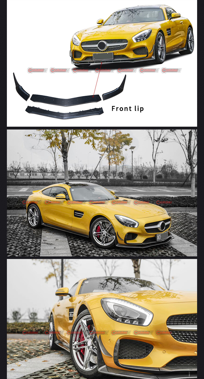 Labbro anteriore rz per mercedes benz amg gt