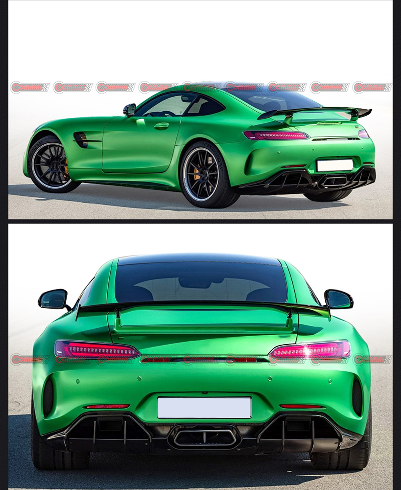 spoiler posteriore stile gtr mercedes benz amg gt