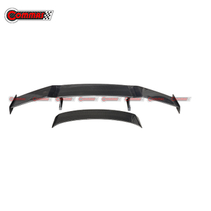 Spoiler alettone posteriore a doppio piano in fibra di carbonio Mad Style per Lamborghini Huracan Lp610 Lp580