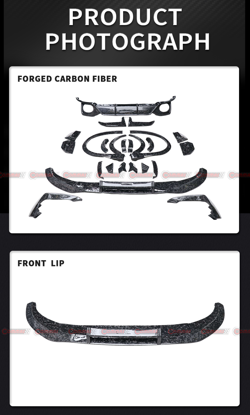 Kit corpo in fibra di carbonio forgiato Audi RSQ8