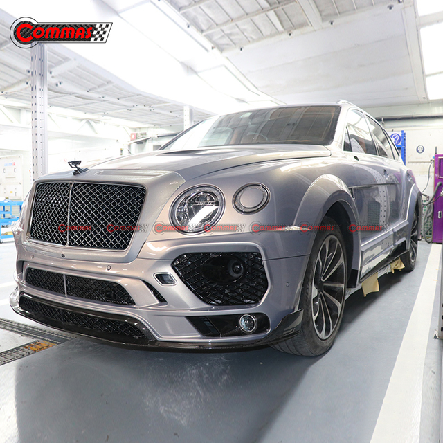 Kit carrozzeria Mansory in mezza fibra di carbonio per Bentley Bentayga