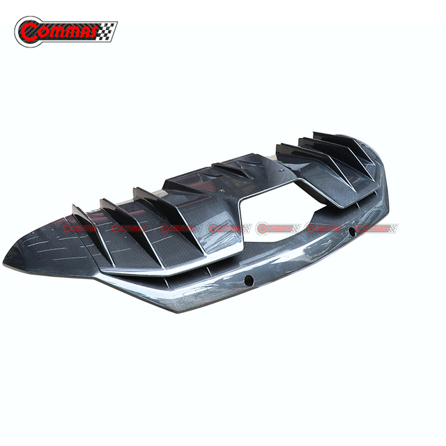 Labbro diffusore posteriore in fibra di carbonio stile OEM per Lamborghini Aventador LP740