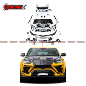 Kit corpo largo in fibra di carbonio stile Mansory per Lambroghini URUS