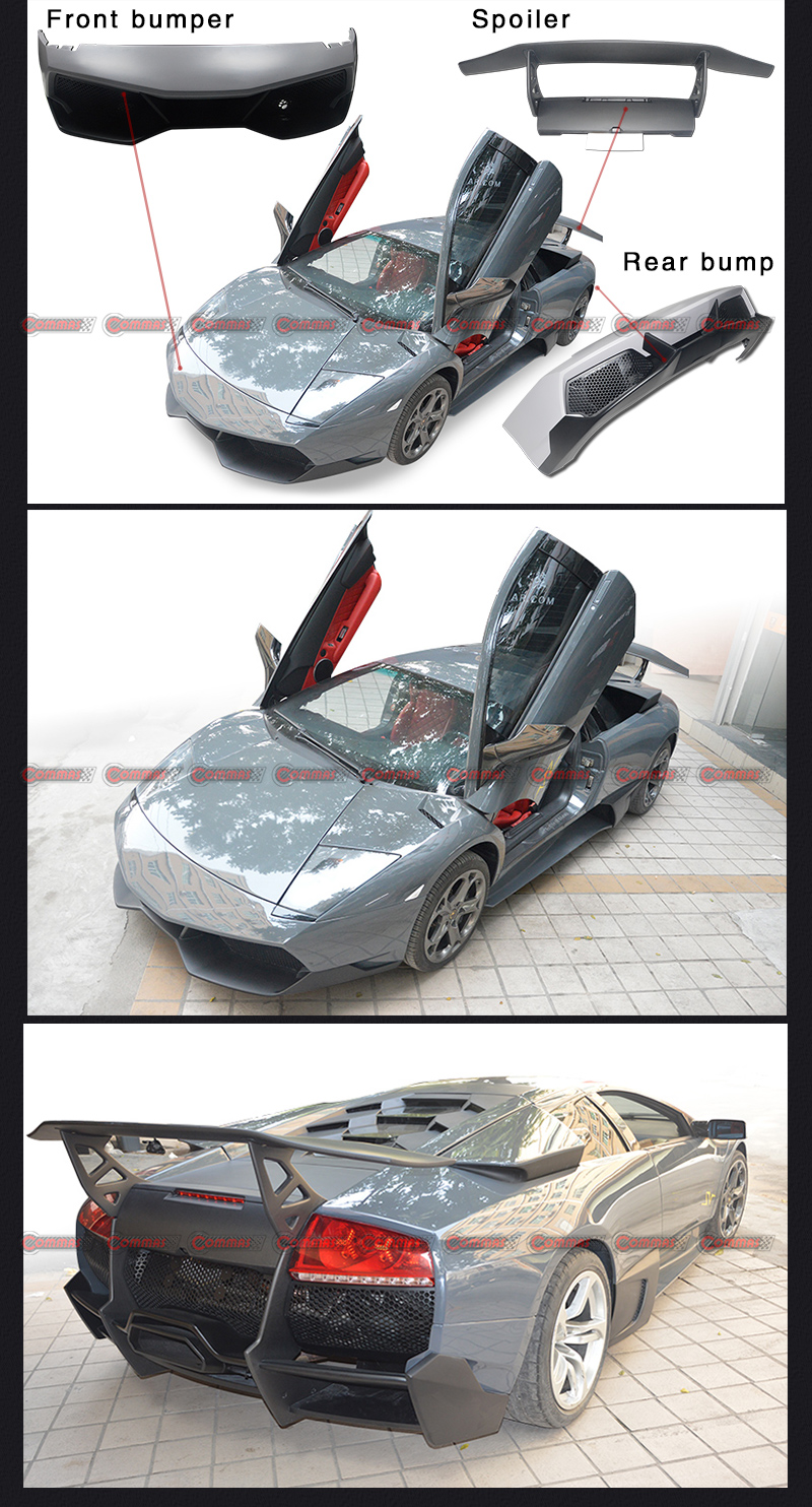 bodykit lp670 per lambroghini murcielago lp640