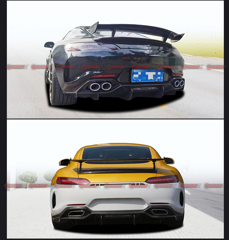Imp paraurti posteriore mercedes benz amg gt