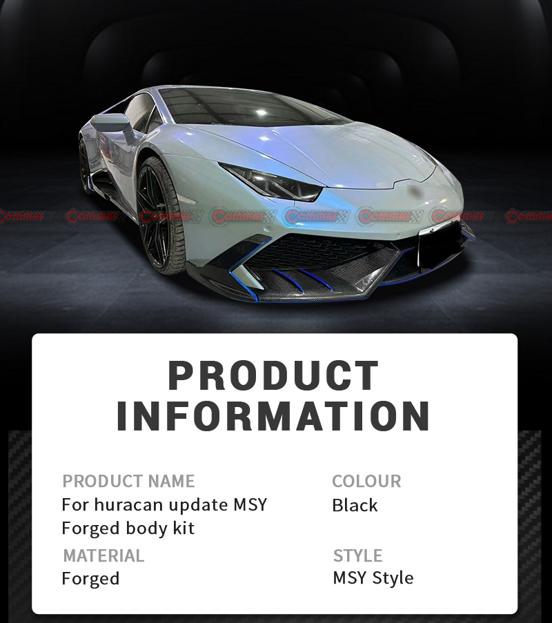 Kit carrozzeria Lamborghini Huracan Lp610