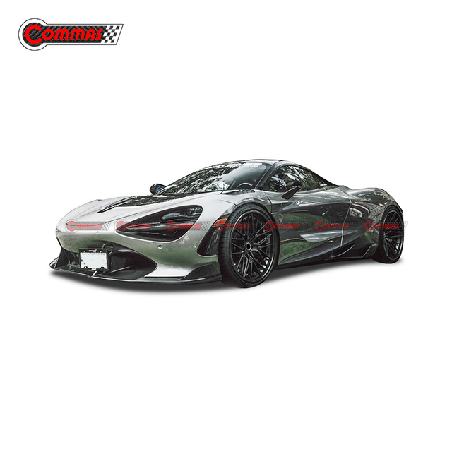 Minigonne laterali in fibra di carbonio forgiato Vorsteiner per Mclaren 720S