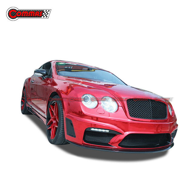 Kit corpo piccolo in fibra di vetro stile Wald per Bentley Continental GT 2008-2011