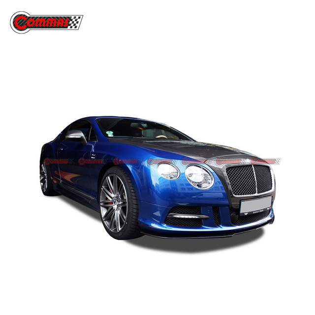 Kit corpo piccolo in fibra di carbonio stile Mansory per Bentley GT Continental 2015